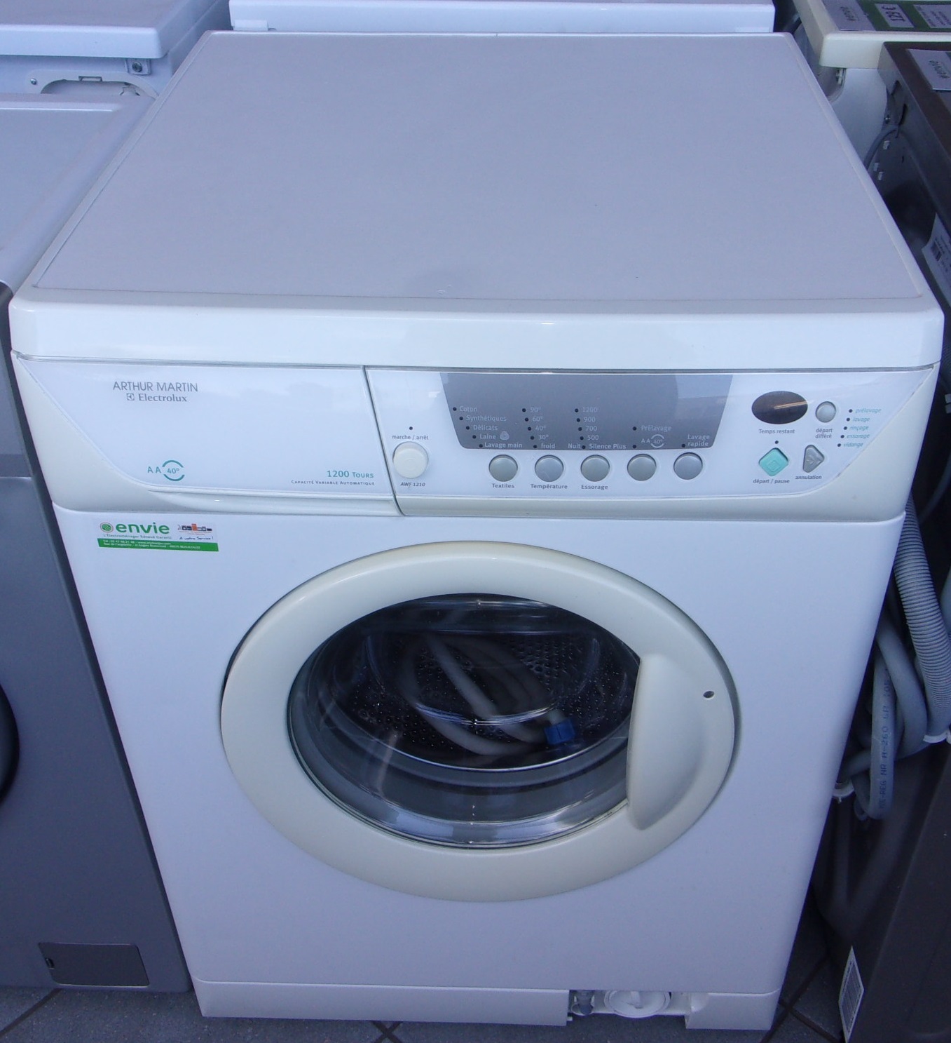 Lave Linge Hublot 5Kg ARTHUR MARTIN Envie Anjou Lave Linge Hublot 5Kg ARTHUR MARTIN Envie Anjou