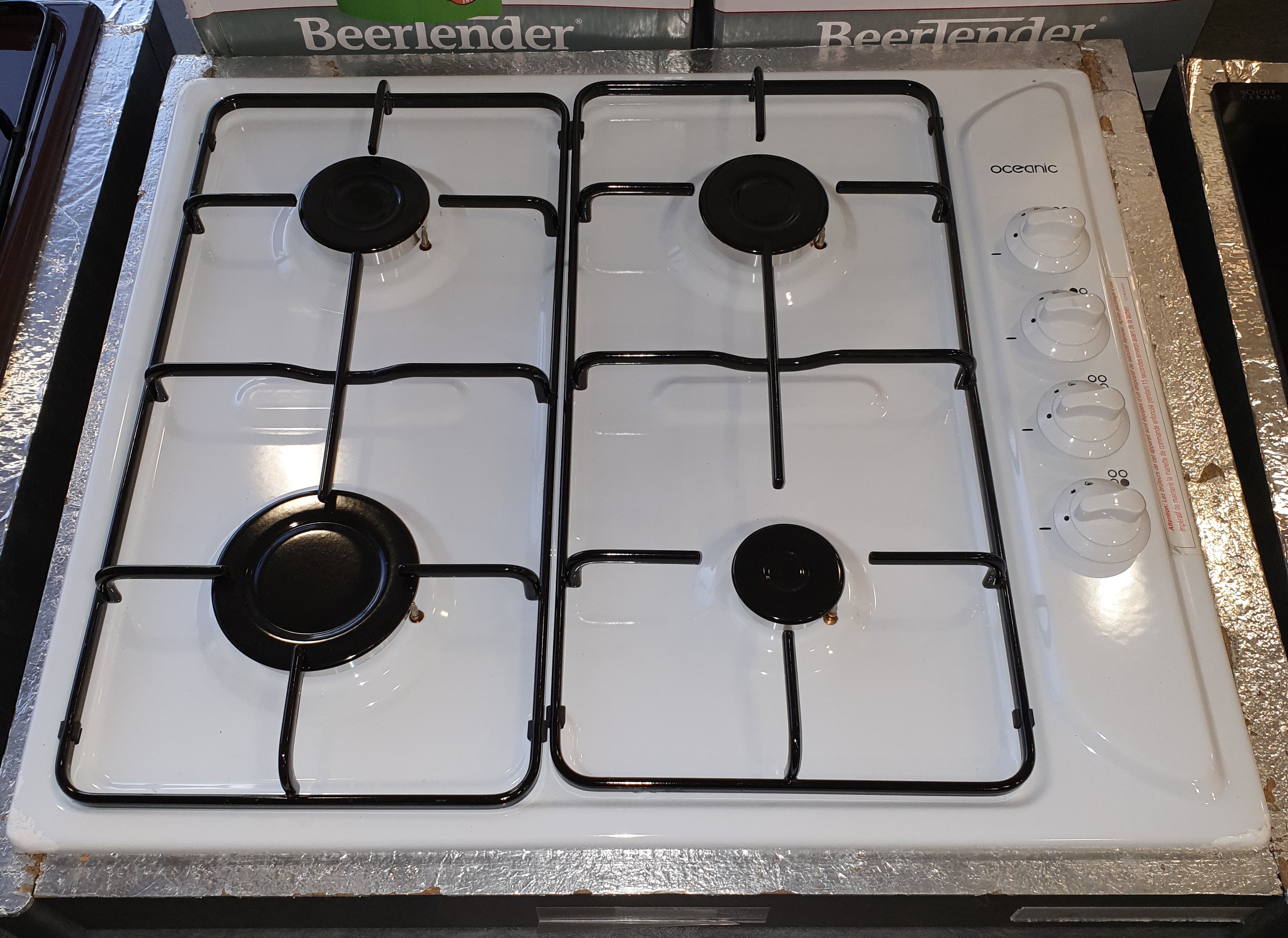 Plaque Tout Gaz 4 Feux OCEANIC Envie Anjou