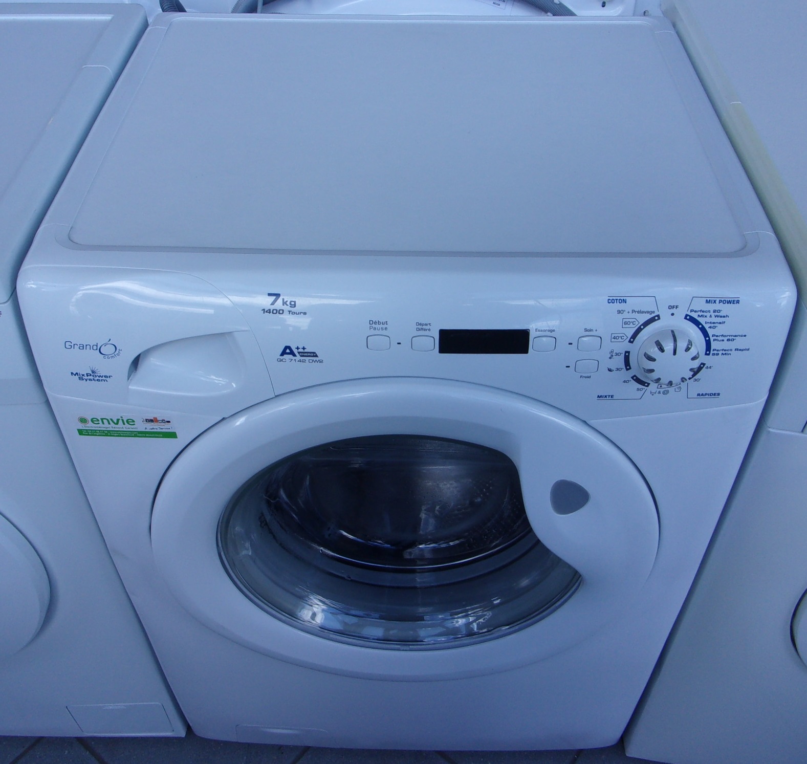 candy lave linge hublot candy aqua1142d12s