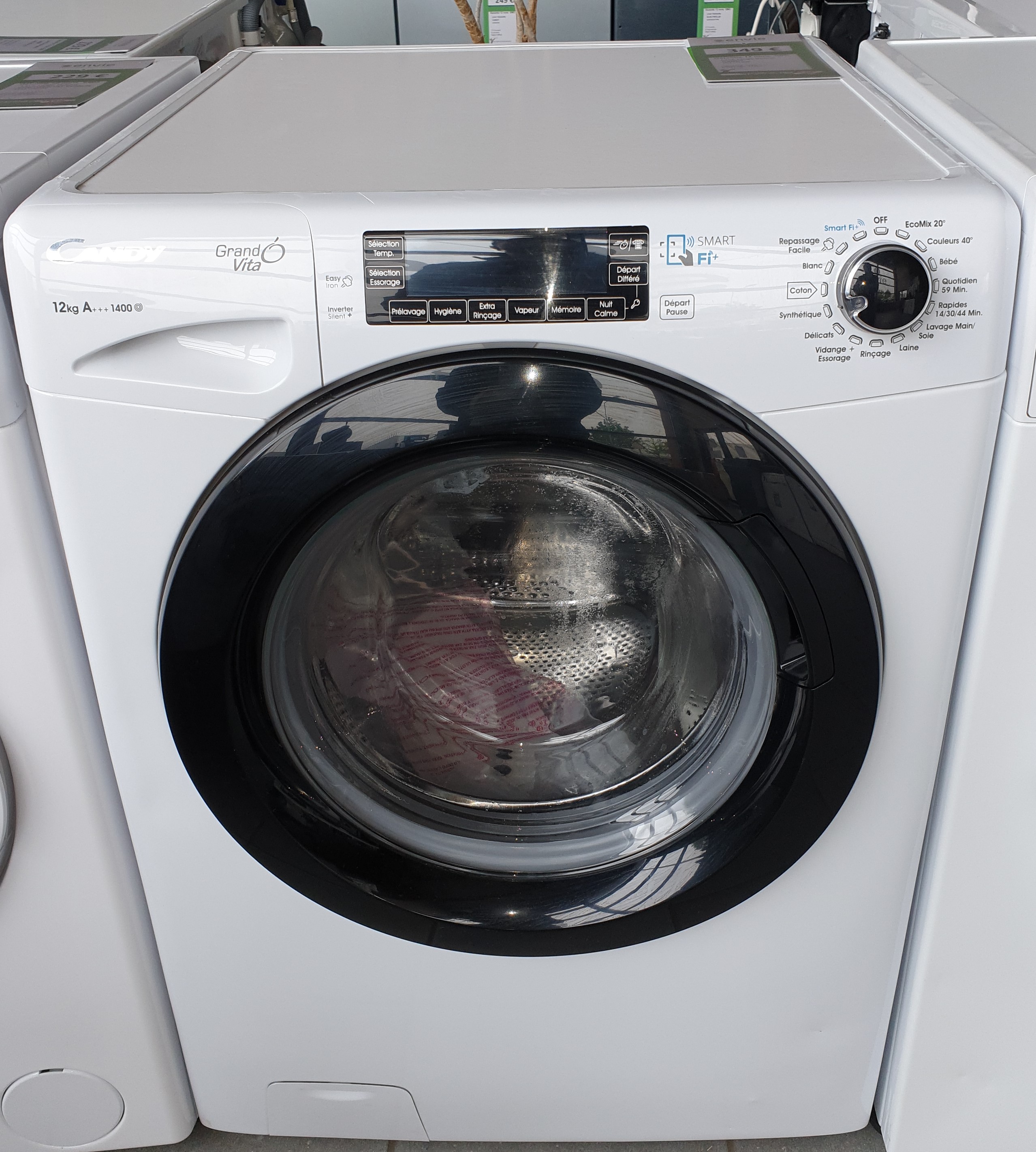 candy lave linge hublot cssd1413twmcbe47 13 kg 1400 t min