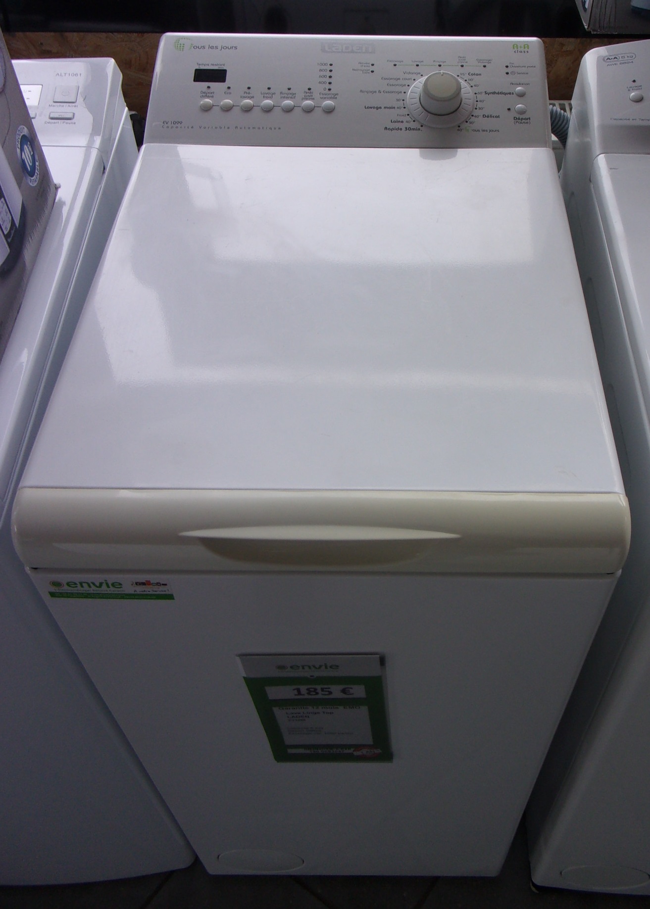 Machine à Laver Vedette 5 Kg Notice