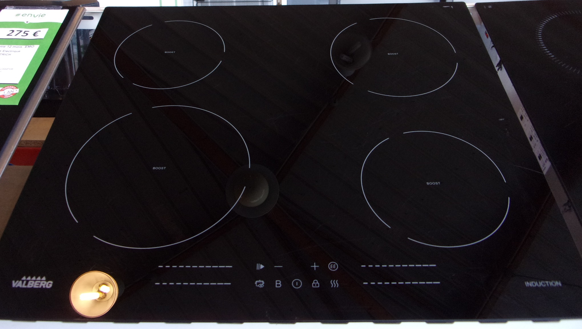 Plaque électrique 4 Feux VALBERG Envie Anjou