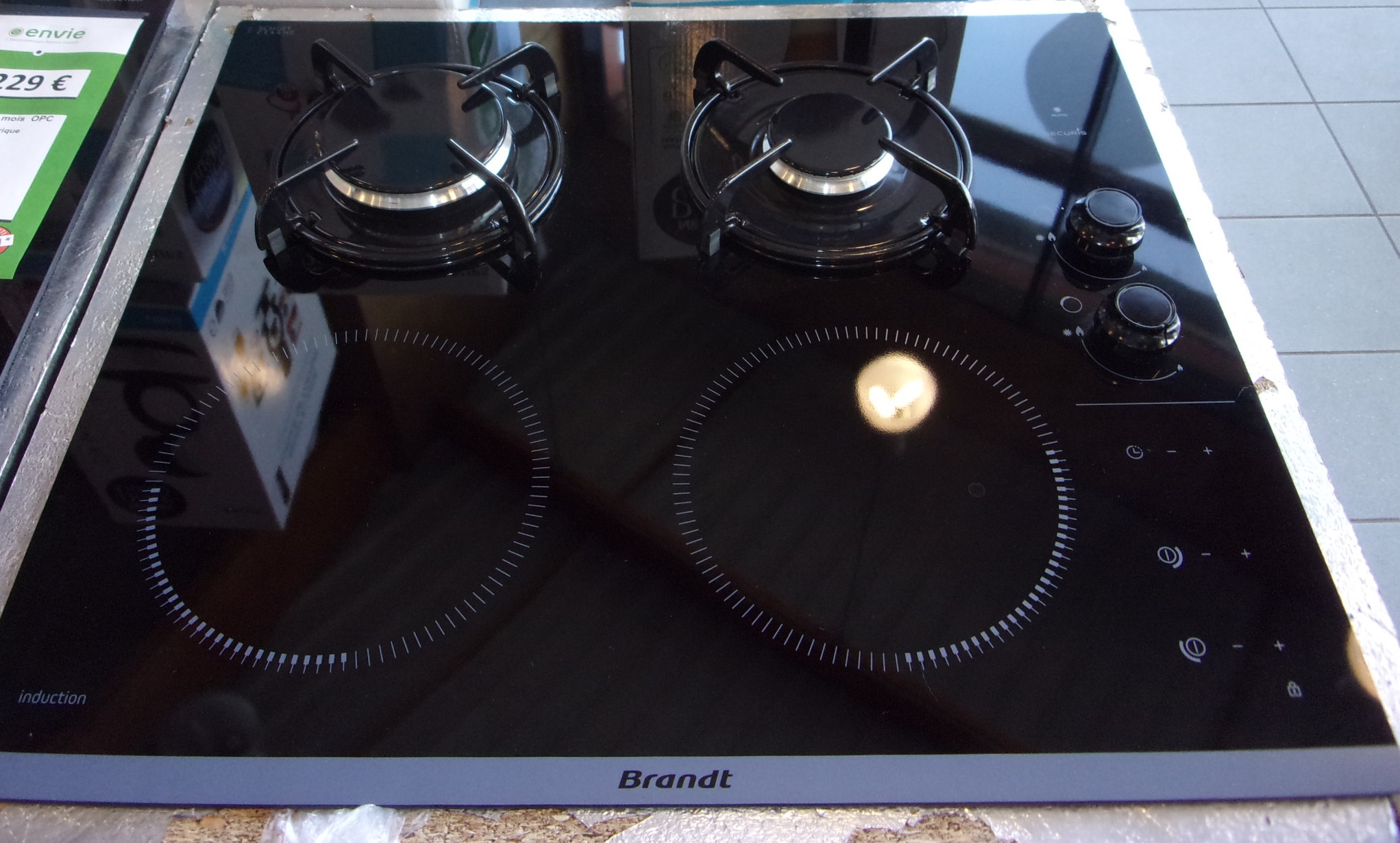 Plaque Mixte BRANDT Envie Anjou