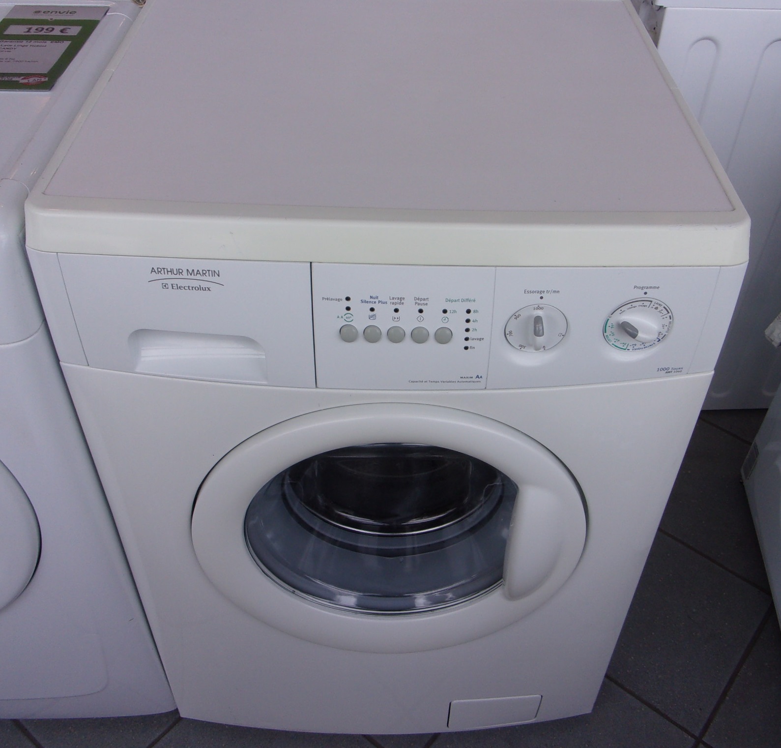Lave Linge Hublot 6Kg Arthur Martin - Envie Anjou