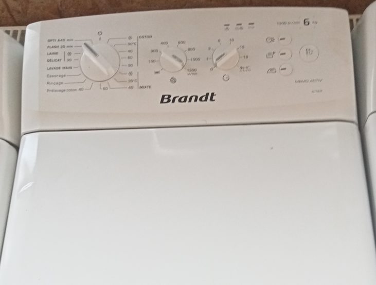 Lave Linge Top BRANDT