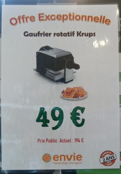 Gaufrier KRUPS