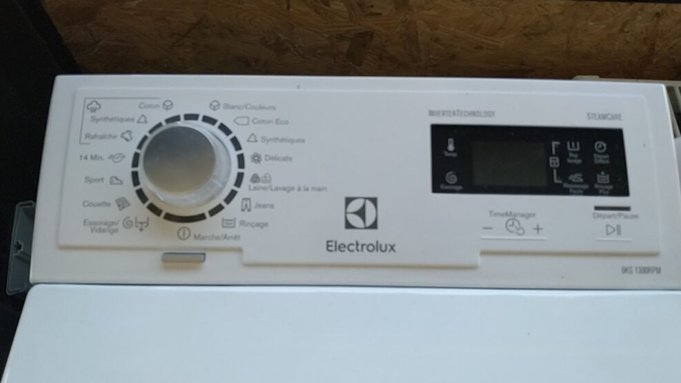 Lave Linge Ouverture Dessus Electrolux