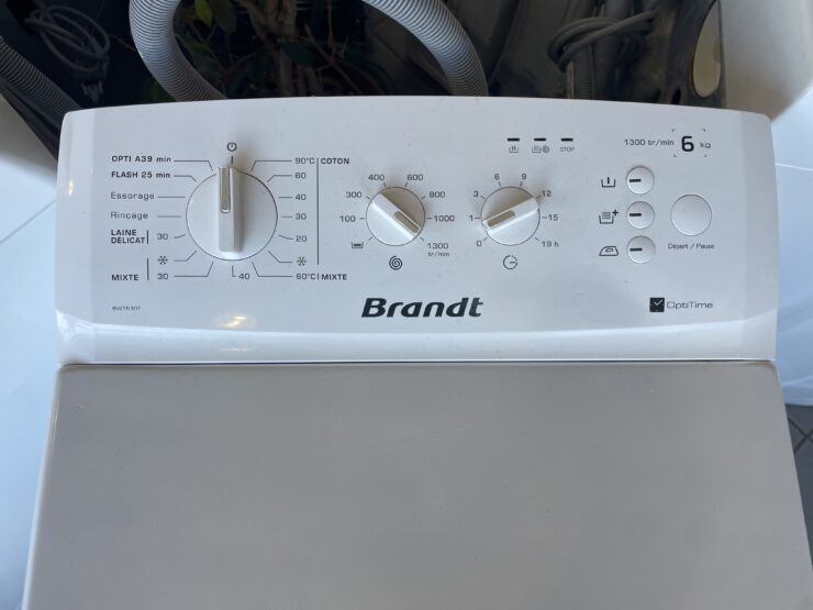 Lave Linge Top Brandt