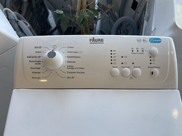 Lave Linge Top Faure