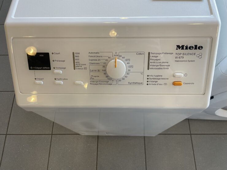 Lave Linge Top Miele