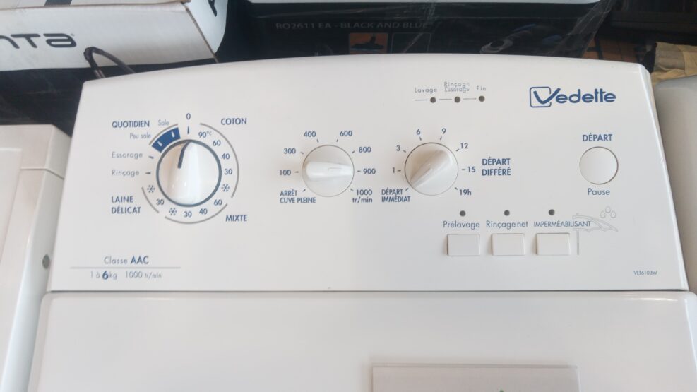 Lave linge TOP VEDETTE