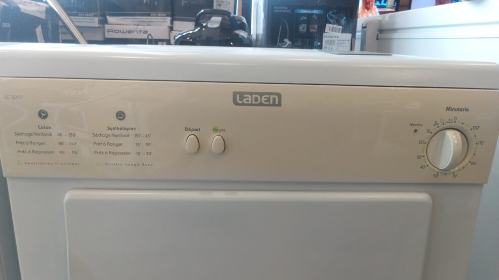 sèche linge à évacuation LADEN