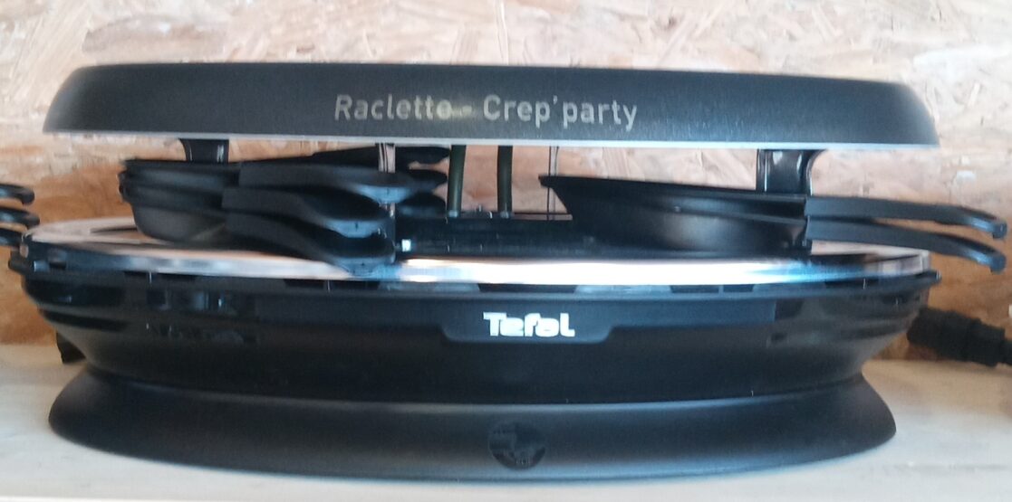 Appareil à raclette électrique multifonction 2‑en‑1 TEFAL