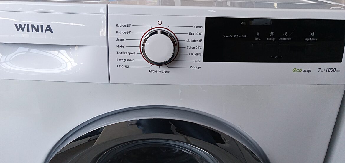 Lave linge Hublot WINIA