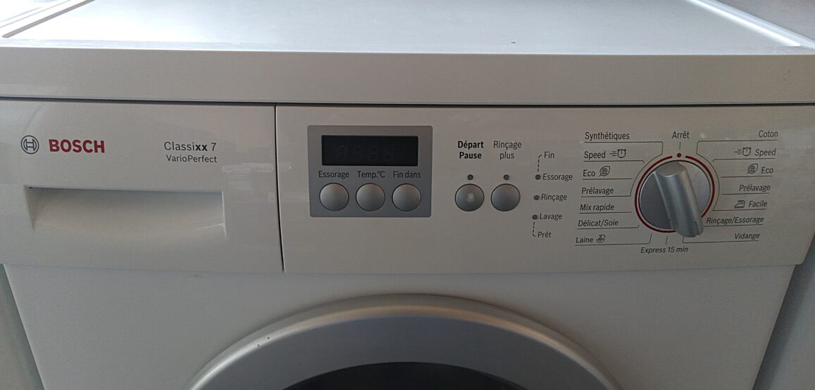 Lave linge Hublot BOSCH