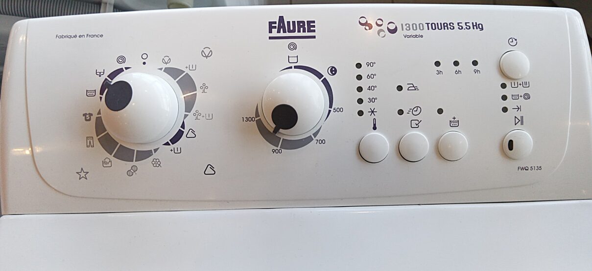 Lave linge Top FAURE