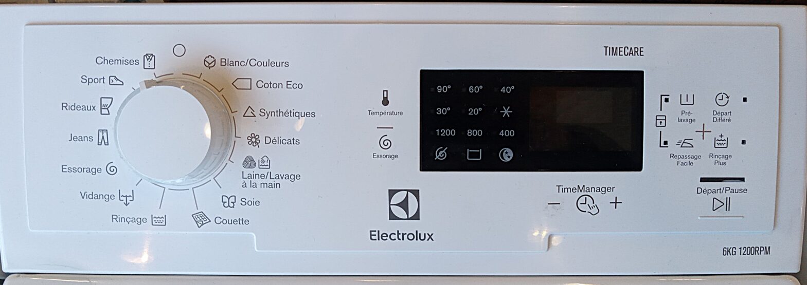 Lave Linge Top ELECTROLUX