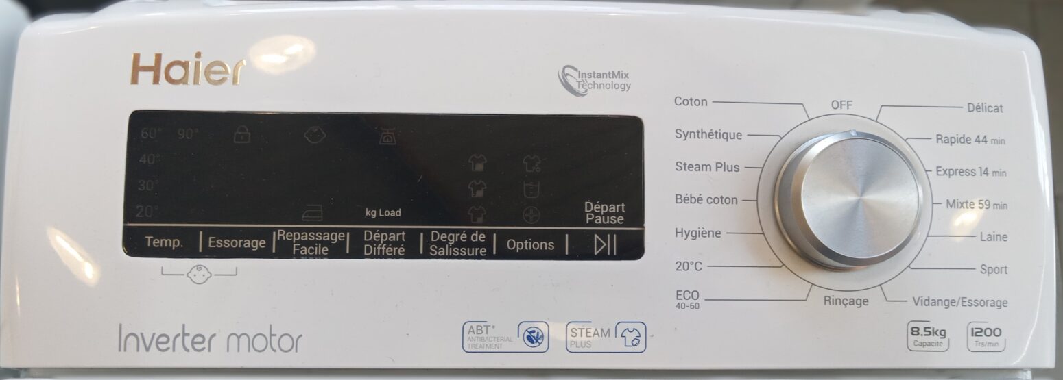 Lave Linge TOP HAIER