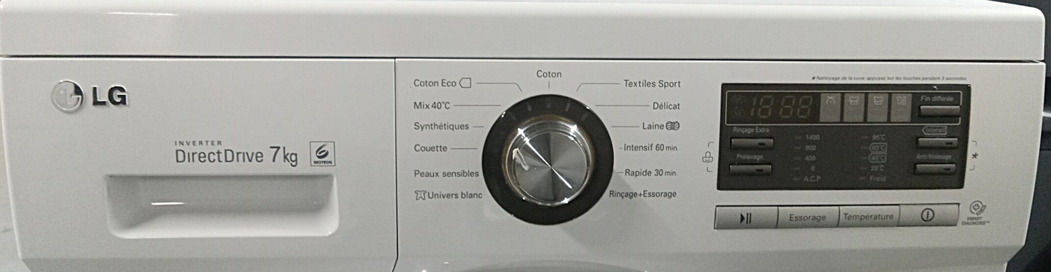 Lave linge Hublot LG