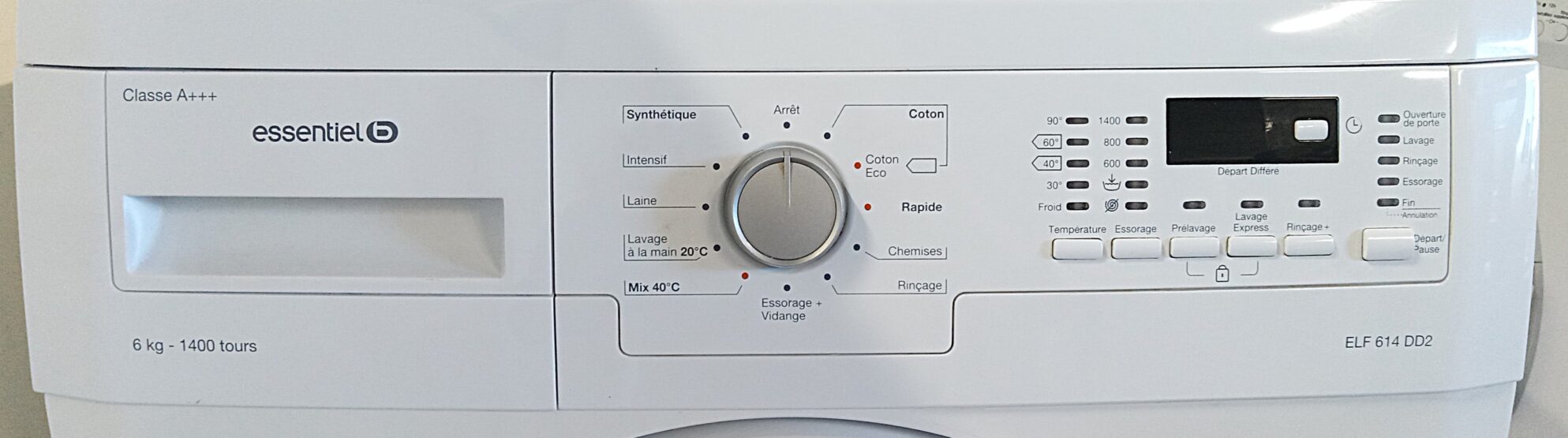 Lave Linge Hublot ESSENTIEL B