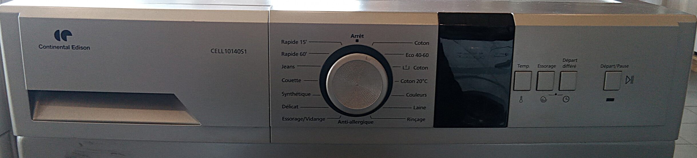 Lave Linge CONTINENTAL EDISON