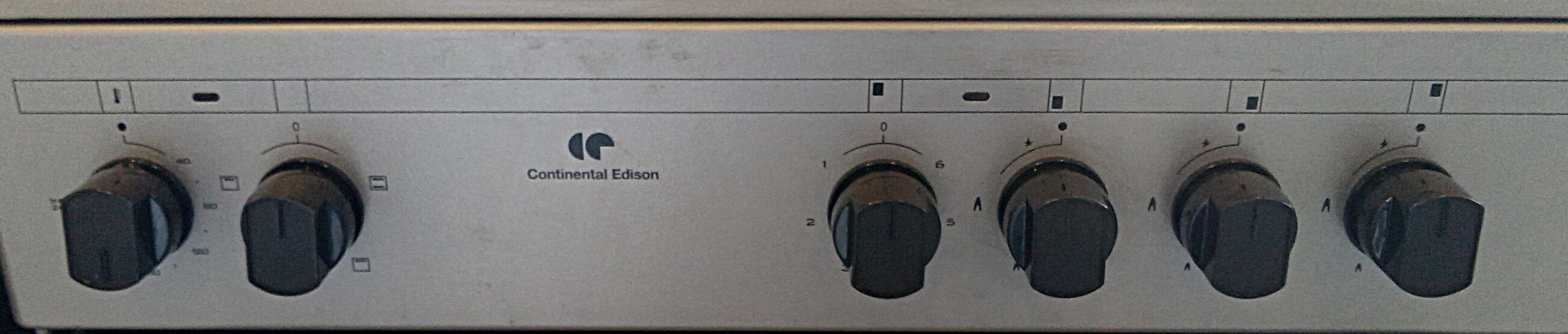 Cuisiniere mixte CONTINENTAL EDISON