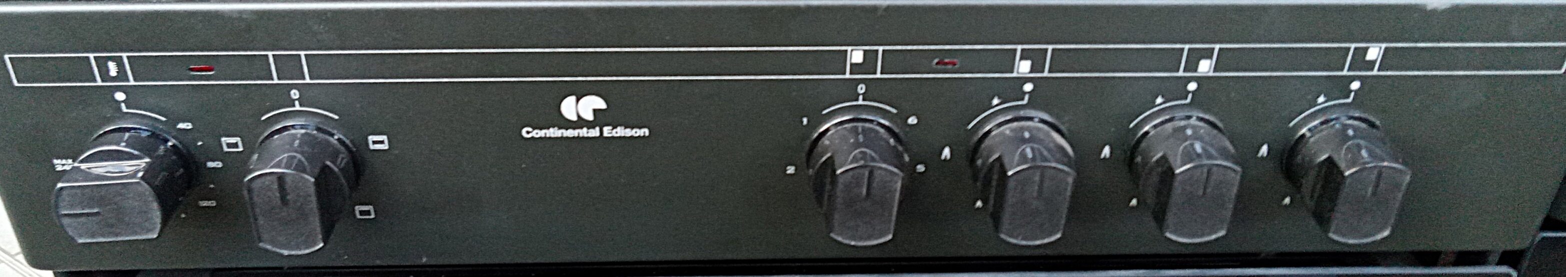 Cuisiniere mixte CONTINENTAL EDISON