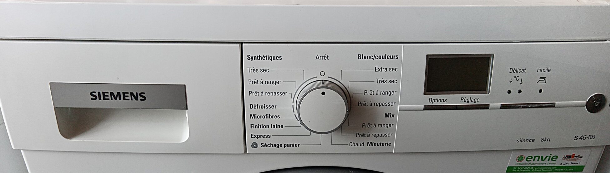 Sèche Linge à Condensation SIEMENS